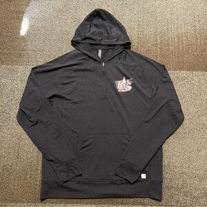 Vuori USA Baseball TEAM ISSUED Ponto Performance Half Zip Hoodie Men’s Large